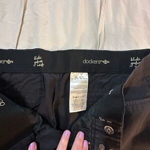 Dockers Classic Black Trousers